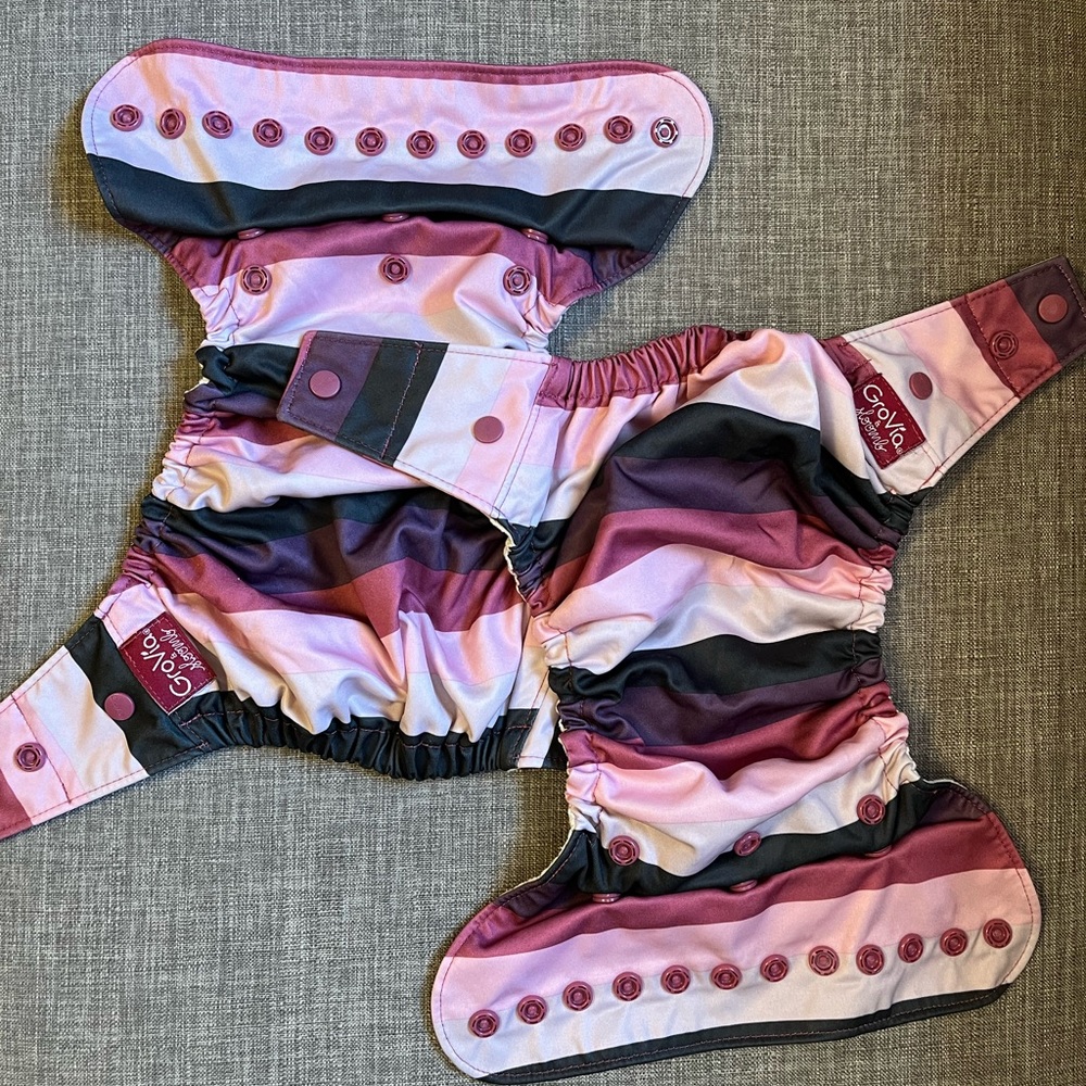 Grovia Cloth Diaper Set of Two (2)
